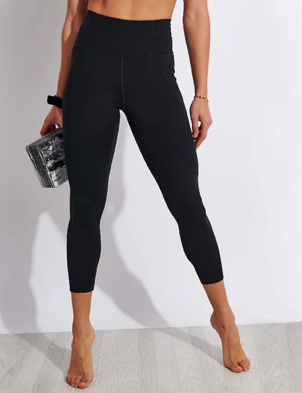 Enhance Your Flow With Stylish Yoga Wear At Great Prices Compressive High Waisted 7/8 Legging - Black Enhance Your Flow With Stylish Yoga Wear At Great Prices Compressive High Waisted 7/8 Legging - Black