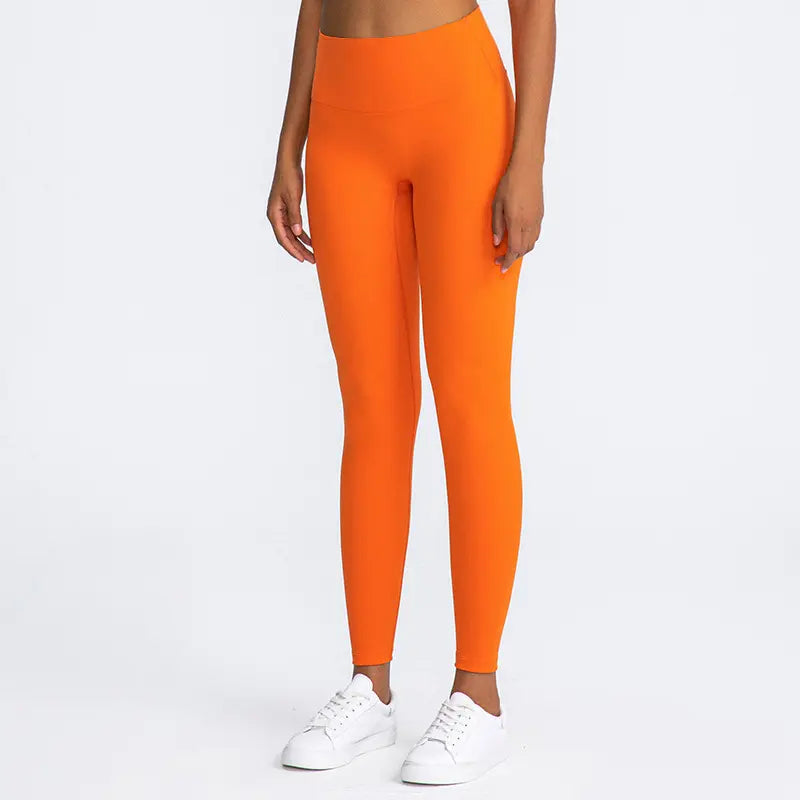 Find Balance In Stylish And Affordable Yoga Wear Orange yoga leggings