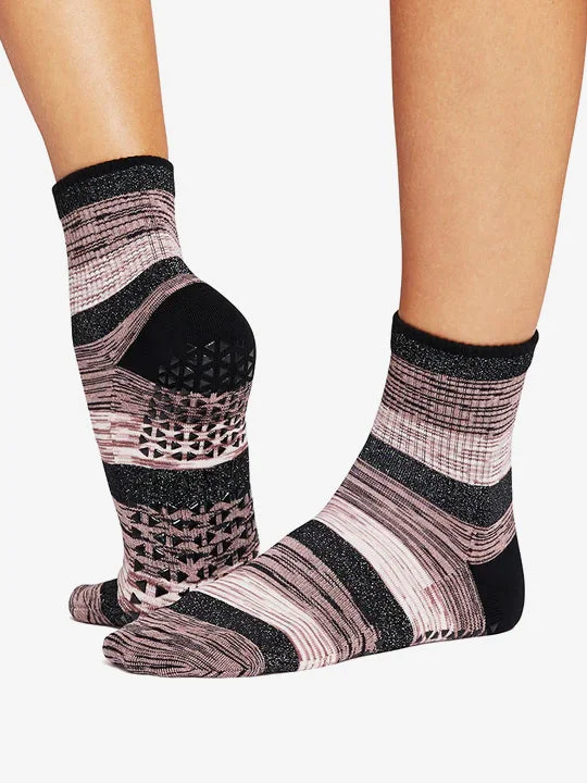 Affordable Luxury For Every Yoga Session Tavi Noir Aria Grip Socks - Drift