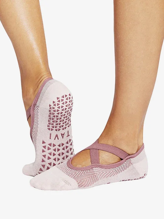 Elevate Your Practice With Discounted Yoga Gear Tavi Noir Chloe Grip Socks - Soft Blush Elevate Your Practice With Discounted Yoga Gear Tavi Noir Chloe Grip Socks - Soft Blush