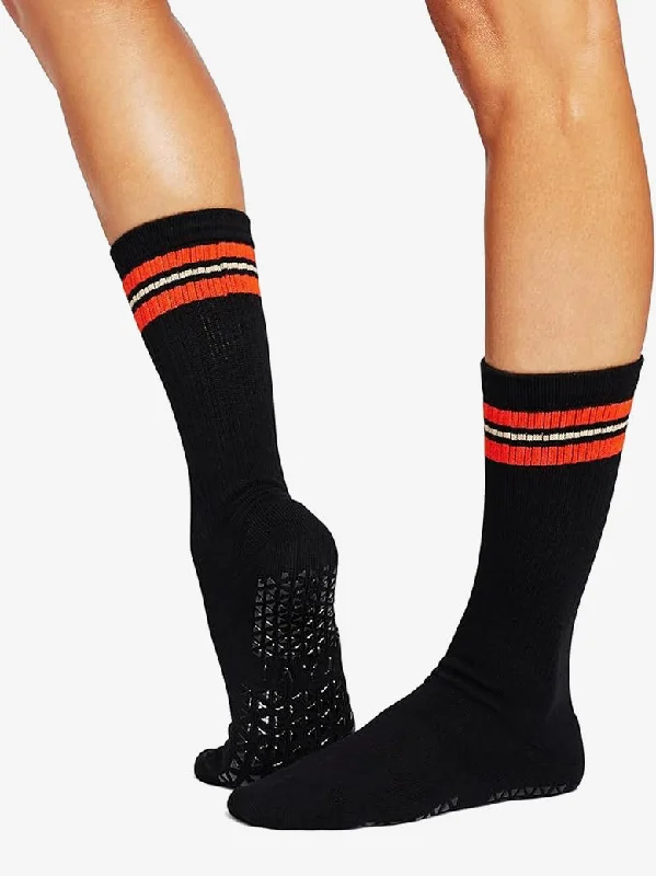 High-Performance Yoga Gear, Low Prices Tavi Noir Kai Grip Socks - Magma Stripe