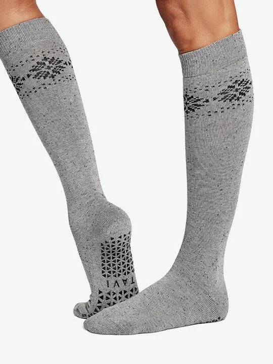 The Best Yoga Props At The Best Prices Tavi Noir Jane Grip Socks - Frost