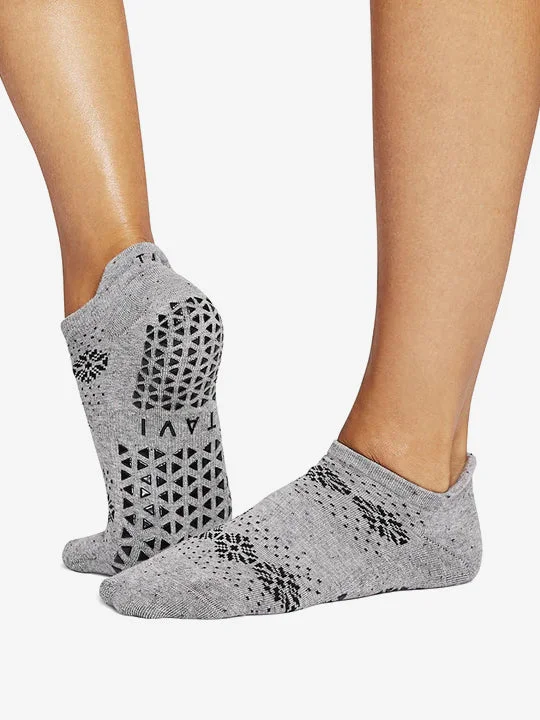 Support Your Flow With Discounted Yoga Equipment Tavi Noir Savvy Grip Socks - Frost