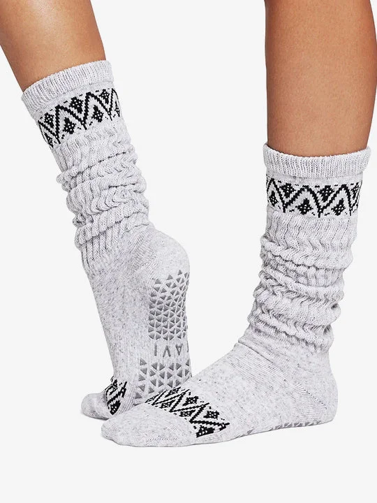 Strengthen Your Practice With Affordable Yoga Gear Tavi Noir Stacy Grip Socks - Sweater Weather Strengthen Your Practice With Affordable Yoga Gear Tavi Noir Stacy Grip Socks - Sweater Weather