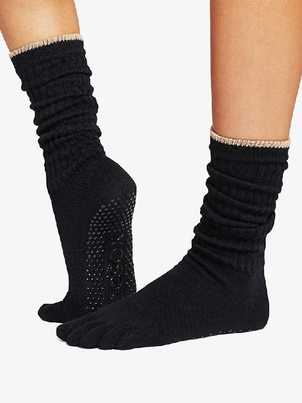 Affordable Comfort With Our Yoga Gear Discounts ToeSox Full Toe Slouch Grip Socks - Night Sky Affordable Comfort With Our Yoga Gear Discounts ToeSox Full Toe Slouch Grip Socks - Night Sky
