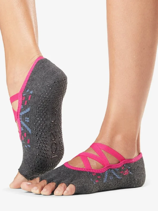 Comfort, Quality, And Savings In Every Pose ToeSox Half Toe Elle Grip Socks - Festival Comfort, Quality, And Savings In Every Pose ToeSox Half Toe Elle Grip Socks - Festival