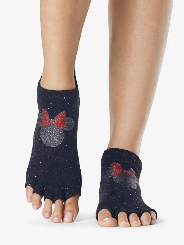 Flow Into Savings On Top Yoga Products ToeSox Half Toe Low Rise Grip Socks - Confetti Minnie Flow Into Savings On Top Yoga Products ToeSox Half Toe Low Rise Grip Socks - Confetti Minnie