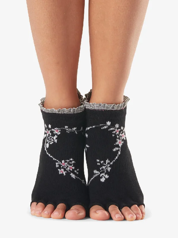 Lightweight, Breathable, And Now More Affordable ToeSox Half Toe Low Rise Grip Socks - Evermore Lightweight, Breathable, And Now More Affordable ToeSox Half Toe Low Rise Grip Socks - Evermore