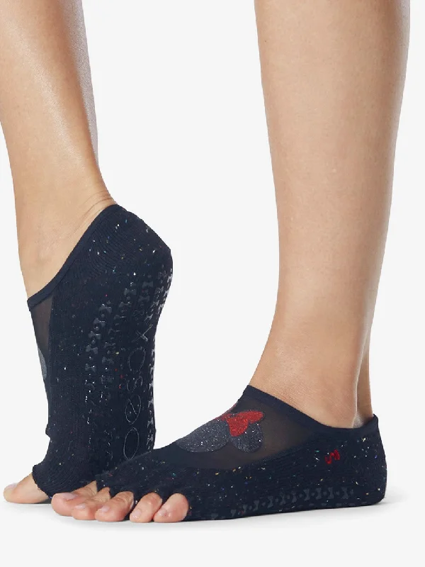 Designed For Movement, Priced For Savings ToeSox Half Toe Luna Grip Socks - Confetti Minnie Designed For Movement, Priced For Savings ToeSox Half Toe Luna Grip Socks - Confetti Minnie