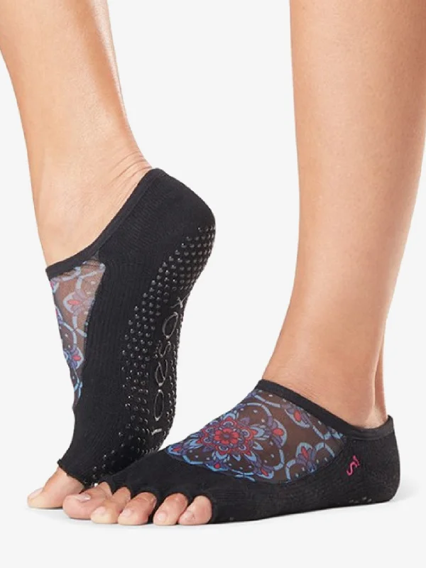 Stretch, Strengthen, And Save Today ToeSox Half Toe Luna Grip Socks - Karma 