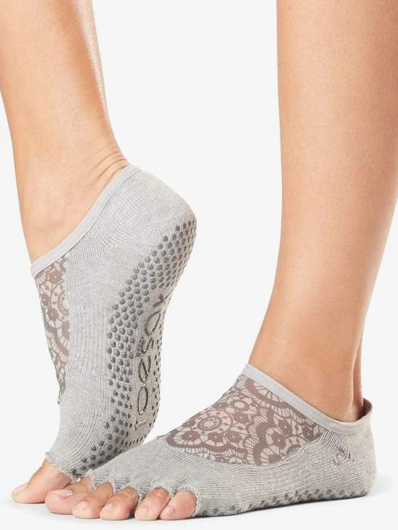 Perfect Your Pose With Stylish Yoga Discounts ToeSox Half Toe Luna Grip Socks - Legend Perfect Your Pose With Stylish Yoga Discounts ToeSox Half Toe Luna Grip Socks - Legend