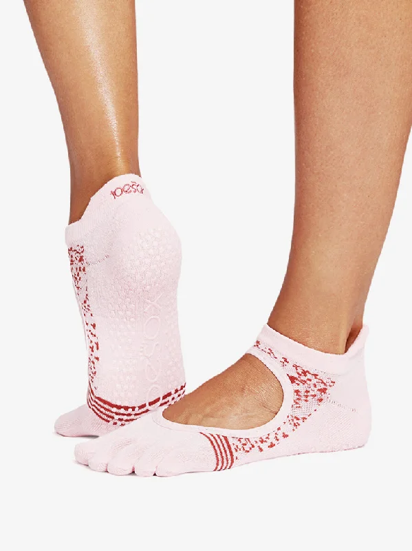 Strengthen, Balance, And Save On Yoga Gear ToeSox Tec Full Toe Bellarina Grip Socks - Revival Strengthen, Balance, And Save On Yoga Gear ToeSox Tec Full Toe Bellarina Grip Socks - Revival