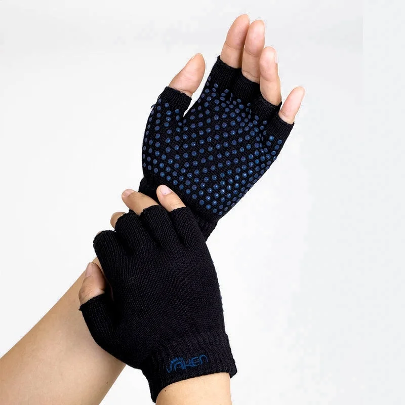 Unbeatable Discounts On Yoga Must-Haves Vaken Grip Gloves-1 Pairs/Pack - Black Dot Dark Blue Unbeatable Discounts On Yoga Must-Haves Vaken Grip Gloves-1 Pairs/Pack - Black Dot Dark Blue