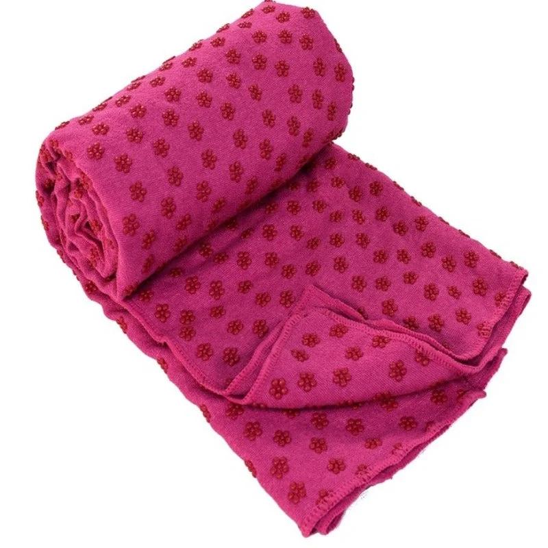 Move Freely, Shop Smart With Yoga Discounts Yoga sticky towel dark pink