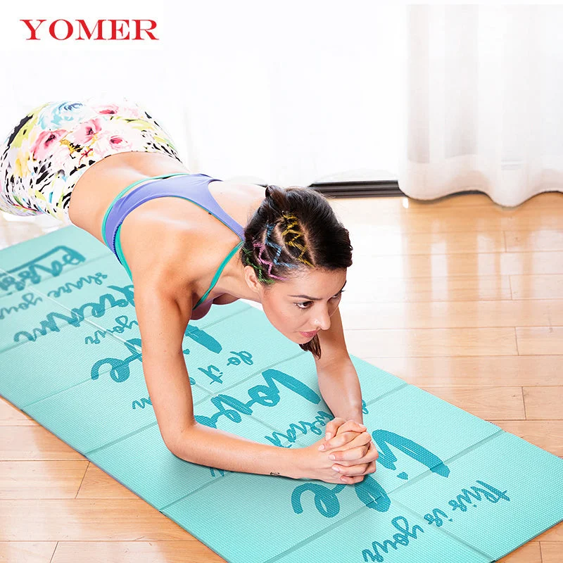 The Best Yoga Props At The Best Prices YOMER 5mm PVC Non-slip Foldable Yoga Mats For Fitness Slim Yoga Gym Exercise The Best Yoga Props At The Best Prices YOMER 5mm PVC Non-slip Foldable Yoga Mats For Fitness Slim Yoga Gym Exercise
