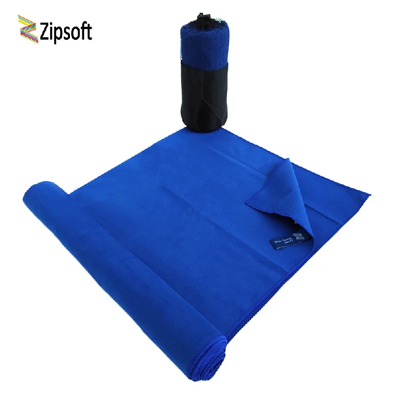 Zipsoft Beach Bath Towel   Microfiber Travel Outdoor Gym Yoga Sport Towels